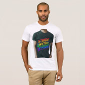 Stride mit Stolz T-Shirt (Vorne ganz)