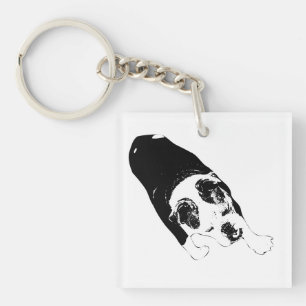 Stride Vector Hund Leitfaden Bold Tägliche Reisen Schlüsselanhänger