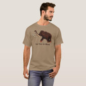 Striding Wooly Mammoth T-Shirt (Vorne ganz)