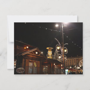 Striezelmarkt at Altmarkt in Dresden Postkarte