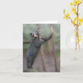 Strike a Pose - Bubu Notecard Karte (Gelbe Blume)