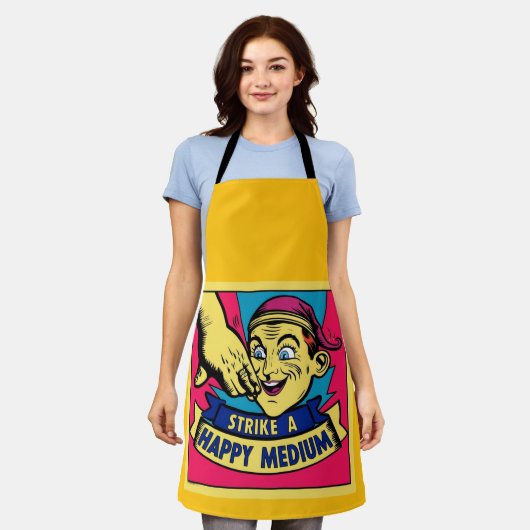 Strike ein glückliches Medium Schürze (Getragen)