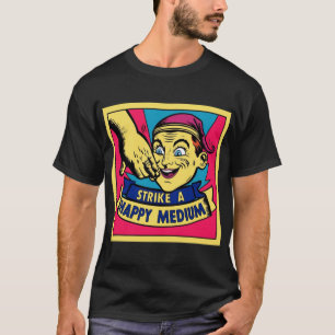 Strike ein glückliches Medium T-Shirt