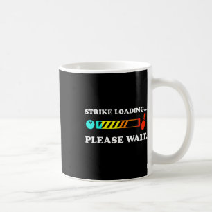 Strike Loading Bitte warten Bowling Kaffeetasse
