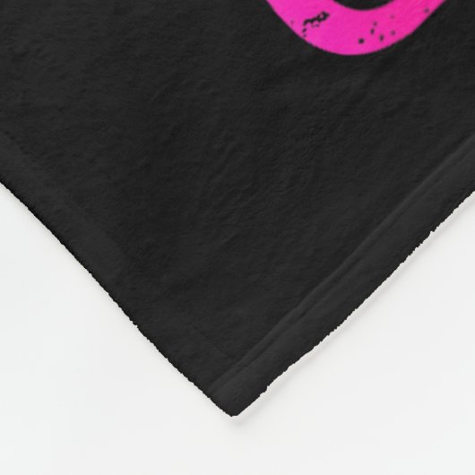 Strike Out Breast Cancer Warrior Softball Nk Ribbo Fleecedecke (Ecke)