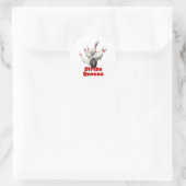 Strike Queens Runder Aufkleber (Tasche)