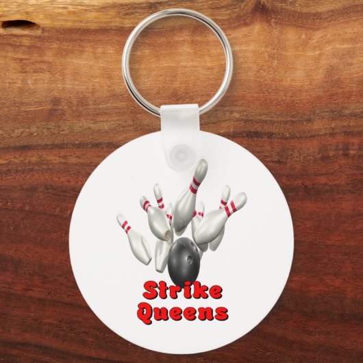 Strike Queens Schlüsselanhänger (Vorderseite)