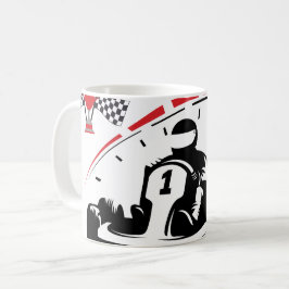 Strike with Style: The Ultimate karting Mug Kaffeetasse