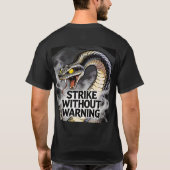Strike Without Warning Snake Shirt (Rückseite)