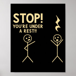 Strikeachorlothing Co. Stop Sie sind verhaftet Fu Poster