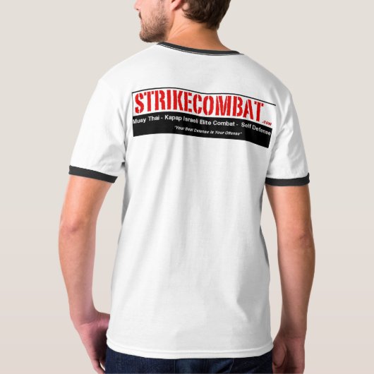 strikeCombat T - Shirt (Rückseite)