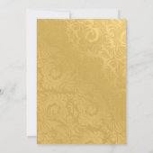 Strikendes Foto der Hochzeit im Herbst Save the Da Save The Date (Rückseite)