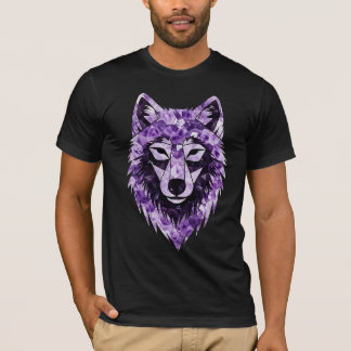 Striking Amethyst Wolf T-Shirt