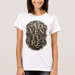 Striking Gold ABENTEUER Bold Design T-Shirt