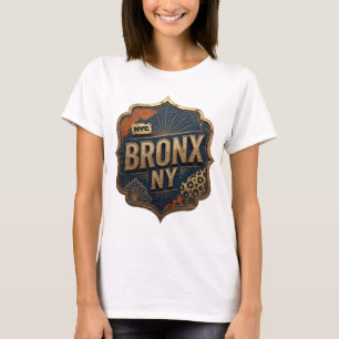 Striking Gold BRONX NY Druck T-Shirt