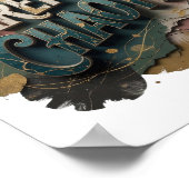 Striking Gold CAREFULLY CHAOTIC v2 Poster (Ecke)