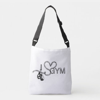 Striking Heart Gym Crossbody Bag Tragetaschen Mit Langen Trägern