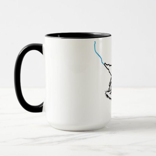 STRIKING IDAHO - EIN SCHLECHTER TRUCKER TASSE (Links)