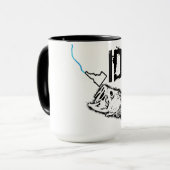 STRIKING IDAHO - EIN SCHLECHTER TRUCKER TASSE (Vorderseite Links)