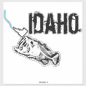 STRIKING IDAHO - EINE SCHLECHTE BASIS AUFKLEBER (Blatt)