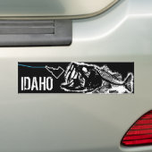 STRIKING IDAHO - EINE SCHLECHTE BASIS AUTOAUFKLEBER (Auf Auto)