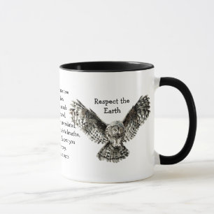 Striking Owl Respekt vor dem erdamerikanischen Ure Tasse