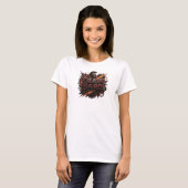 Striking Pink TRAIN HARD T-Shirt (Vorne ganz)