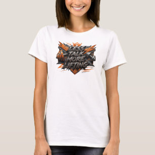 Striking Pink WENIGER REDEN MEHR GEWICHTHEBEN Quot T-Shirt