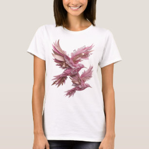 Striking Silver ABSTRACT ART Kunst druck v3 T-Shirt