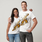 Striking Silver PROST AUF GUTE ZEITEN Textdesign T-Shirt (Unisex)