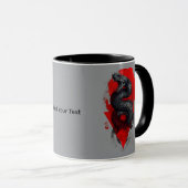 Striking Viper Trash Polka Kaffeetasse (VorderseiteRechts)