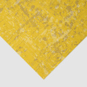 Striking Yellow Abstract Painter Art Lover Seidenpapier (Ausschnitt)