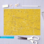 Striking Yellow Abstract Painter Art Lover Seidenpapier (Handwerk)