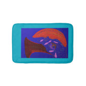 Strikingly Beautiful Creature Badematte (Vorderseite)