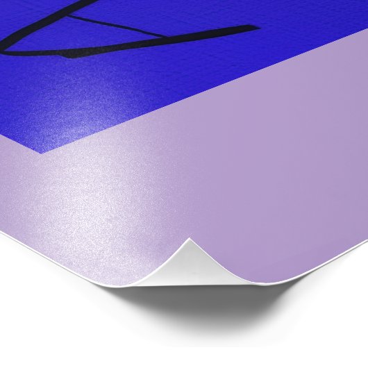 Strikingly Beautiful Creature  Fotodruck (Ecke)