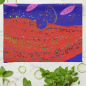 Strikingly Beautiful Creature Kitchen Towel Geschirrtuch (Gefaltet)