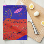 Strikingly Beautiful Creature Kitchen Towel Geschirrtuch (Viertel Falte)