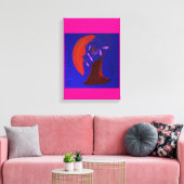 Strikingly Beautiful Creature  Leinwanddruck (Insitu (Wohnzimmer))