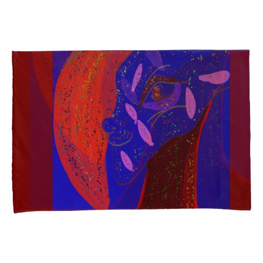 Strikingly Beautiful Creature Pillowcase Set Kissenbezug (Vorderseite-Rechts)