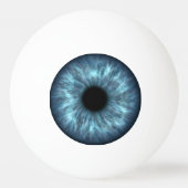 Strikter Blue Eyeball Ping Pong Ball Tischtennisball (Vorderseite)