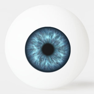 Strikter Blue Eyeball Tischtennisball