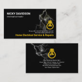 Strikter Elektrischer Blitzlichter Elektrischer Visitenkarte (Vorne/Hinten)