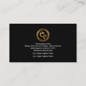 Strikter Elektro-Wave-Blitzgerät Visitenkarte (Rückseite)