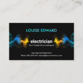 Strikter Elektro-Wave-Blitzgerät Visitenkarte (Vorderseite)