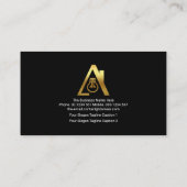 Strikter Öko-Elektro-Wave-Pulsgenerator Visitenkarte (Rückseite)