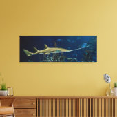 Strikter Sawfish Leinwanddruck (Insitu (Wohnzimmer))