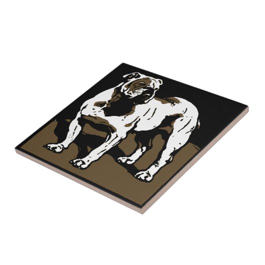 Strikter Viktorianischer Holzschnitt Untersetzer B (Seite)