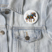 Strikter Zebra Charm Button (Beispiel)