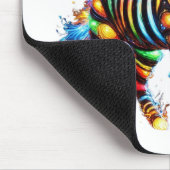 Strikter Zebra Charm Mousepad (Ecke)