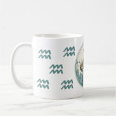 Striktes Aquarius-Symbol Kaffeetasse (Links)